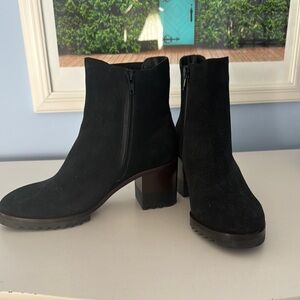 Black Suede Ankle Boots